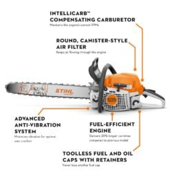Alternative view of MS 271 Gasoline Chainsaw